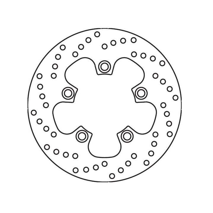 Brembo Oro Series rear brake disc 68B40744 Suzuki GSX-R, SV650, SV1000 and TL1000