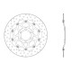 Disque de frein avant Brembo Série Oro 78B40863 Suzuki GSX-R 600/750/1000 08-10