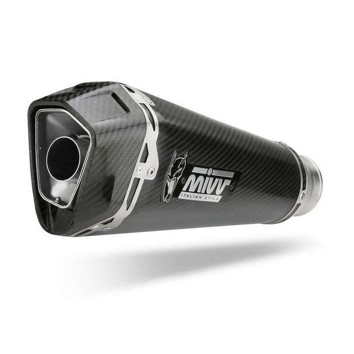Silencieux homologué Mivv DELTA RACE Carbone (S.050.LDRC) Suzuki GSX-R1000/R