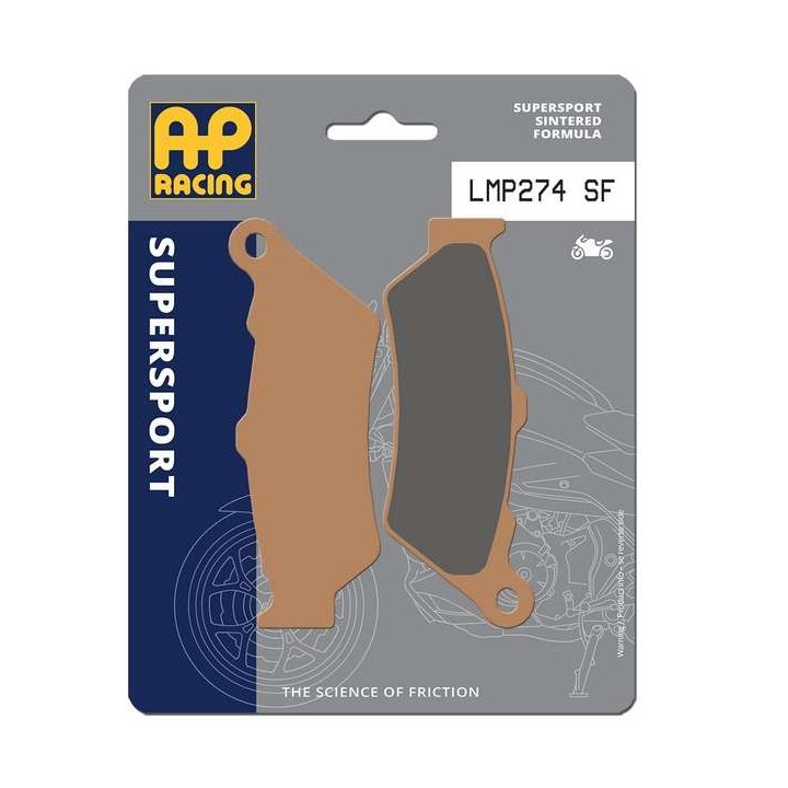 Kit freinage avant FE disques ronds + plaquettes AP Racing KTM Adventure