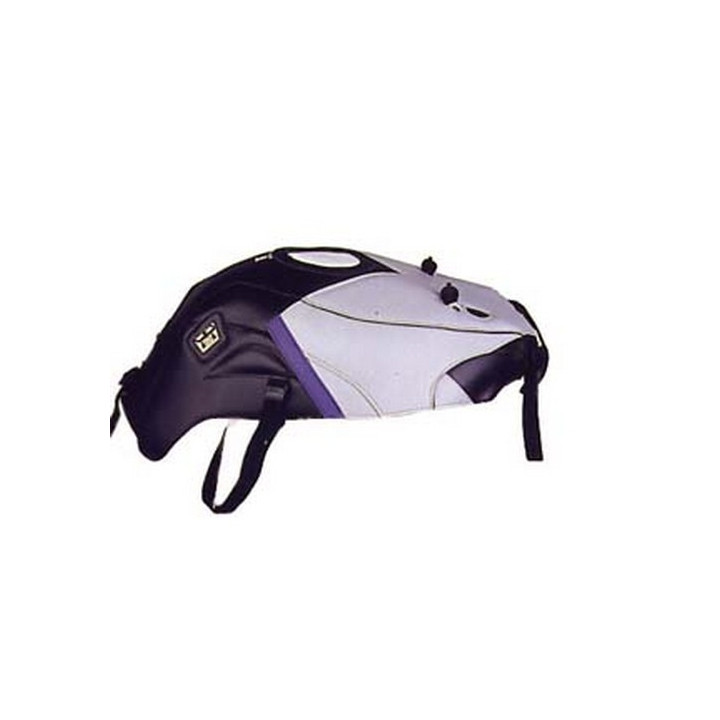 Tapis de réservoir Bagster noir/gris clair/bande lilas (1225D) Suzuki GSX750 R / GSX1100 R Tapis de réservoir Bagster noir/gris clair/bande lilas (1225D) Suzuki GSX750 R / GSX1100 R