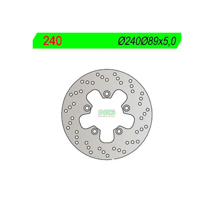 Rear brake disc NG Suzuki GSF600 BANDIT 95-04 GSX600F RF600R