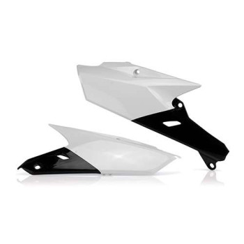 Plaques latérales noir/blanc Acerbis Yamaha YZF250 (0017558.237)