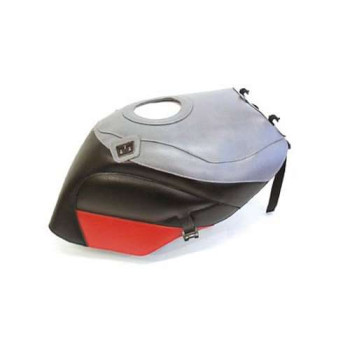 Tapis de réservoir Bagster acier/noir/deco rouge (1235D) Honda CBR900 R