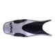 Housse de selle Bagster (2086B) Noir/Argent/Lettres Noires Honda VFR800 98-01