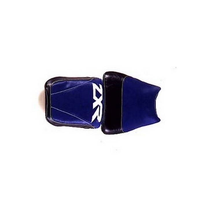 Housse de selle Bagster (2026C) Bleu/Noir/Lettres Blanches Kawasaki ZXR750 92 Housse de selle Bagster (2026C) Bleu/Noir/Lettres Blanches Kawasaki ZXR750 92