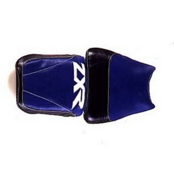 Housse de selle Bagster (2026C) Bleu/Noir/Lettres Blanches Kawasaki ZXR750 92 Housse de selle Bagster (2026C) Bleu/Noir/Lettres Blanches Kawasaki ZXR750 92