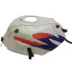 Bagster tank mat light grey/baltic/red (1276R) Honda CB500/CB500 S