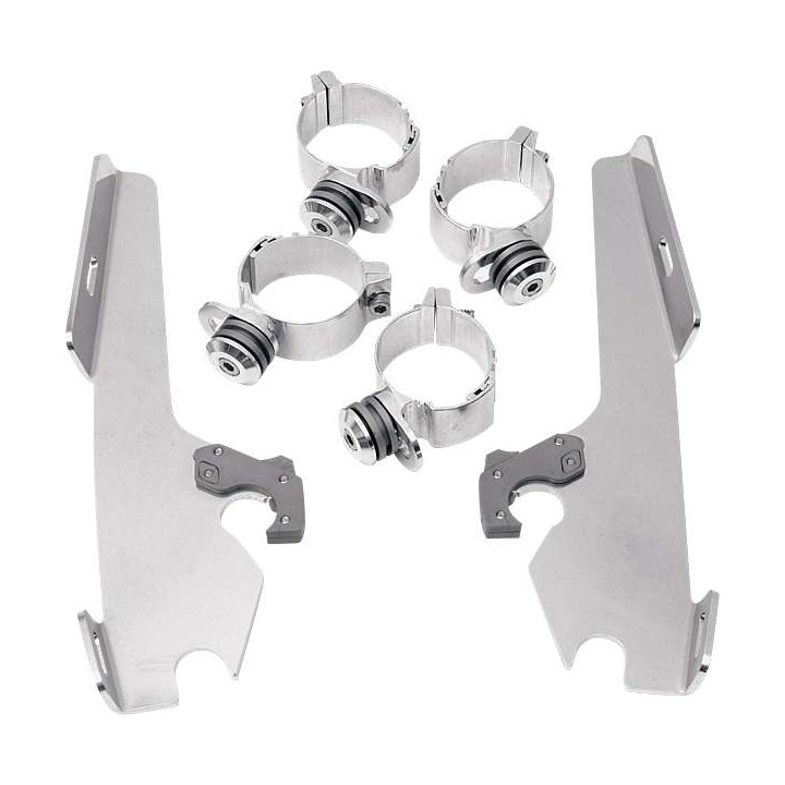 Fixation pare-brise Memphis Shades Fats/Slim WIDE GLIDE SOFTAIL STD/DEUCE/NIGHT TRAIN
