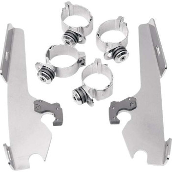 Fixation pare-brise Memphis Shades Fats/Slim WIDE GLIDE SOFTAIL STD/DEUCE/NIGHT TRAIN