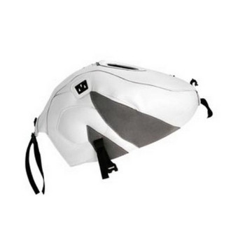 Tapis de réservoir Bagster blanc/pointe acier (1401C) Honda VTR1000 SP1/SP2 Tapis de réservoir Bagster blanc/pointe acier (1401C) Honda VTR1000 SP1/SP2