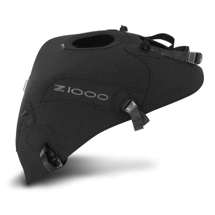 Tapis de réservoir Bagster noir mat (1589F) Kawasaki Z1000 Tapis de réservoir Bagster noir mat (1589F) Kawasaki Z1000