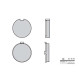 Plaquettes de frein organique BREMBO 07GR6319