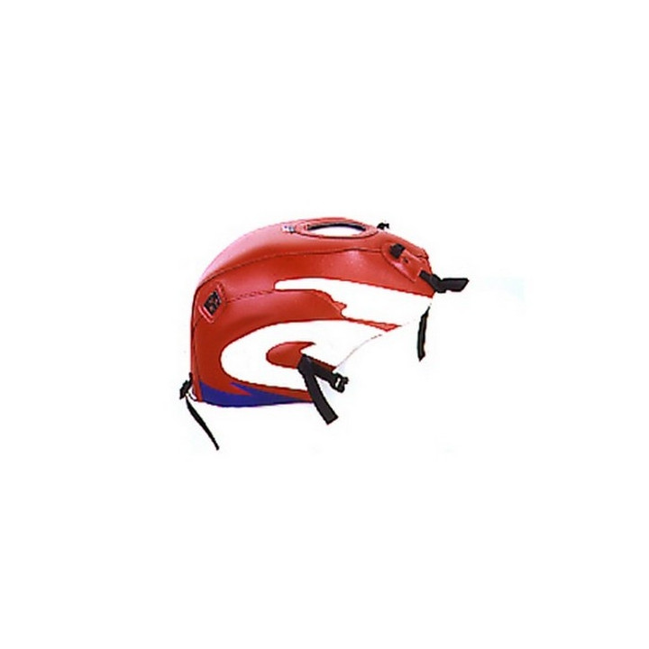 Bagster tank mat red/white/dark purple (1352B) Honda NSR 125