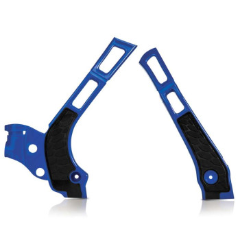 Protections cadre Acerbis X-GRIP Bleu Yamaha YZ 125/250