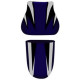 Saddle cover Bagster (2151H) Blue Fonce/Pointes Noires and Steel/Letters Grises Suzuki GSX750R 05