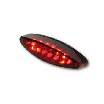 Feu arrière moto HIGHSIDER LITTLE NUMBER 1 ROUGE