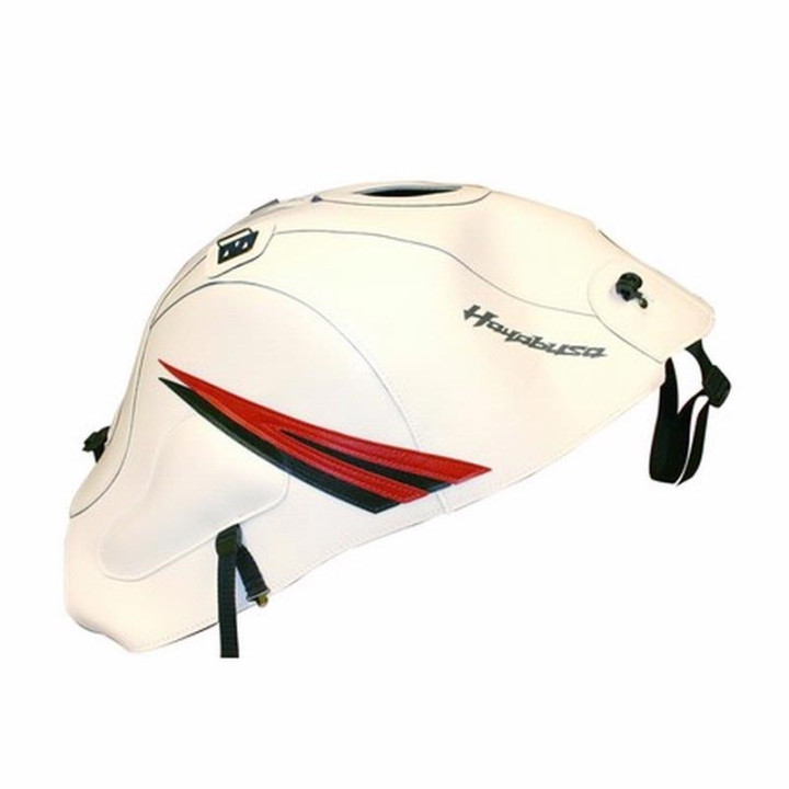 Bagster tank mat white/red/steel (1567A) Suzuki GSX1300 R Hayabusa
