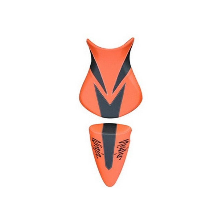 Saddle cover Bagster (2190B) Orange/Black/Black Letters Kawasaki ZX6 R/RR 07