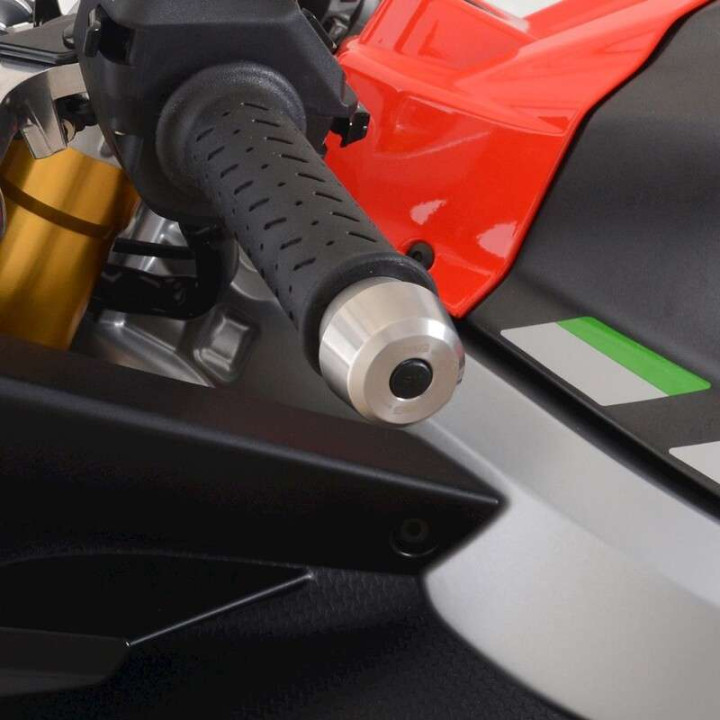 R&amp-G handlebar ends (BE0148SS) Aprilia RS 660/RSV4 Factory