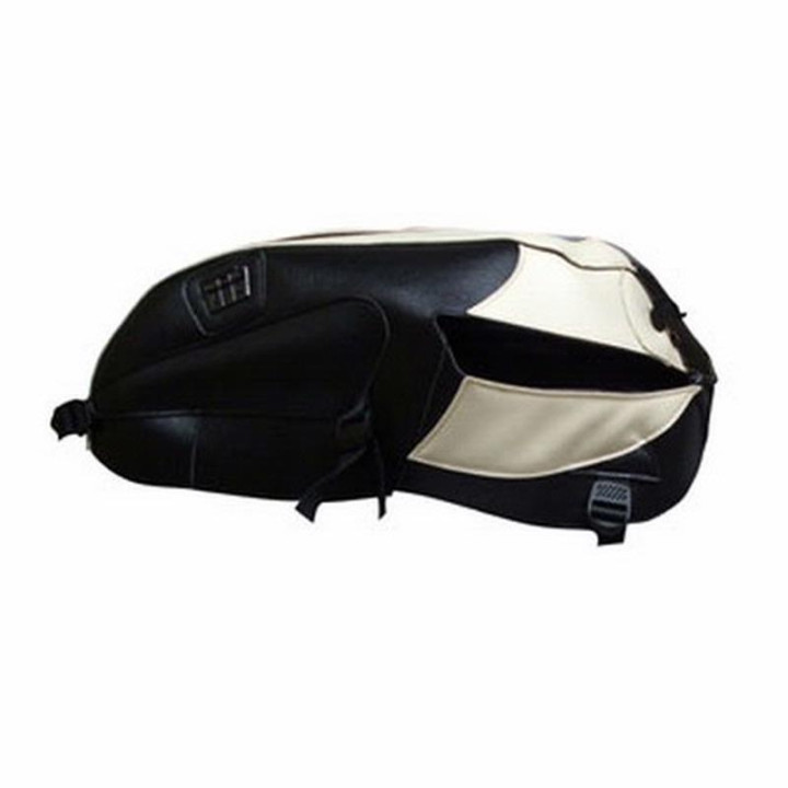 Tapis de réservoir Bagster noir/creme (1464D) Triumph Bonneville T 100