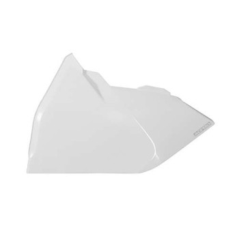 Cache boîte à air gauche blanc Acerbis KTM SX125 (0021747.030)