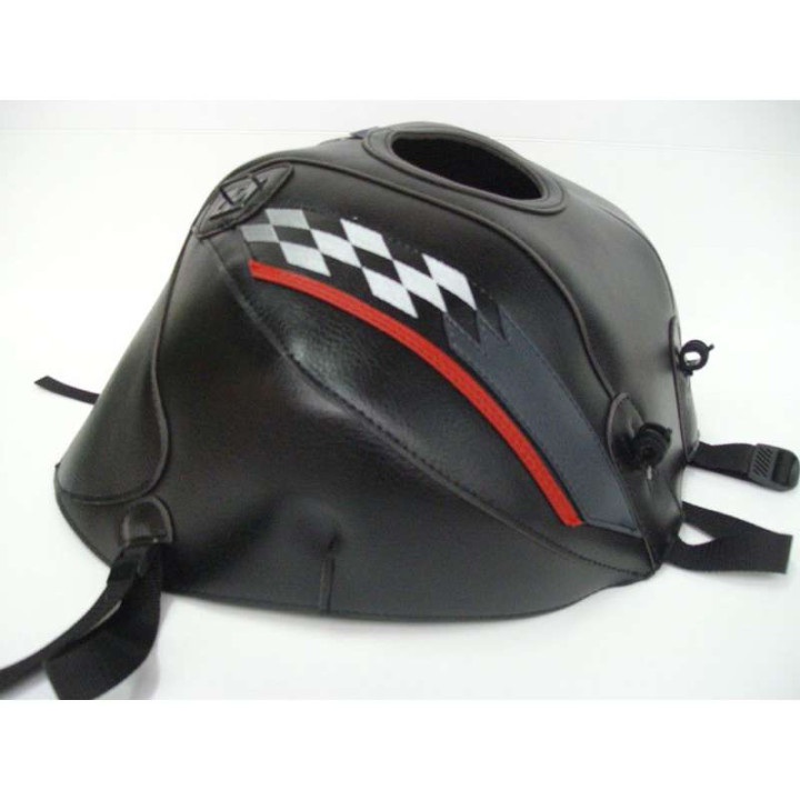 Tapis de réservoir Bagster noir/damier/anthracite (1570I) Suzuki Gladius 650 Tapis de réservoir Bagster noir/damier/anthracite (1570I) Suzuki Gladius 650