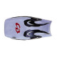 Housse de selle Bagster (2037O) Gris Clair/Noir/Lettres Rouges Honda CB500 98