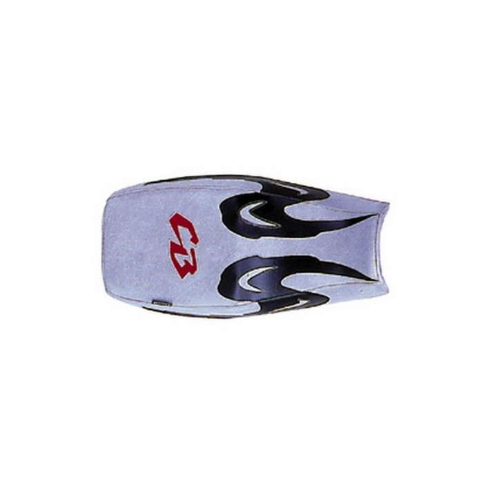 Saddle cover Bagster (2037O) Gris Clair/Black/Red Letters Honda CB500 98 Saddle cover Bagster (2037O) Gris Clair/Black/Red Letters Honda CB500 98