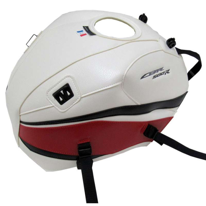 Bagster tank mat white/red/black (1710F) Honda CBR500R