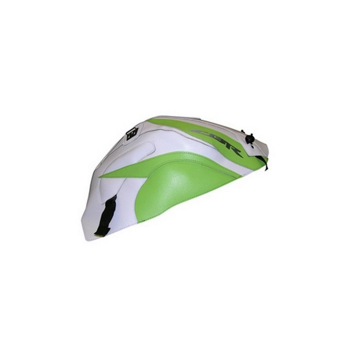Bagster tank mat white/pistachio (hann spee) (1548F) Honda CBR1000 RR Fireblade