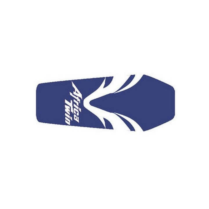 Saddle cover Bagster (2076X) Baltic/White/White Letters Honda AFRICA TWIN XRV750 00-03 Saddle cover Bagster (2076X) Baltic/White/White Letters Honda AFRICA TWIN XRV750 00-03