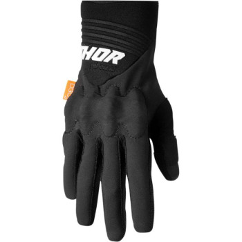 Gants moto cross Thor REBOUND BLACK/WHITE