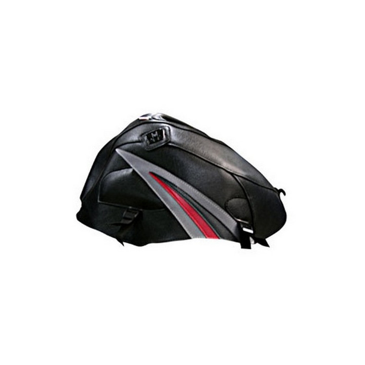 Tapis de réservoir Bagster noir/pointe acier/anthracite et rouge (1499C) Suzuki GSX1000 R Tapis de réservoir Bagster noir/pointe acier/anthracite et rouge (1499C) Suzuki GSX1000 R