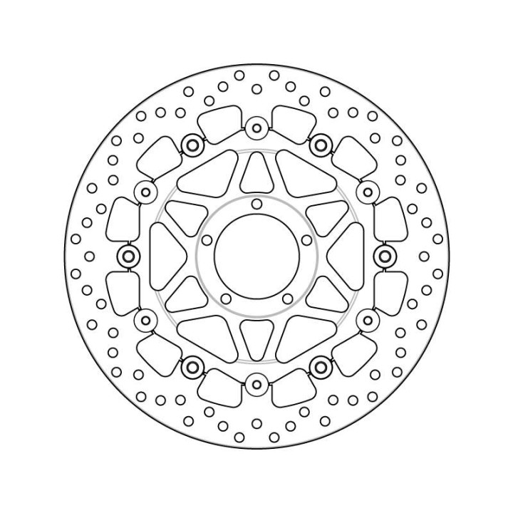 Brake disc Brembo Oro series 78B40890