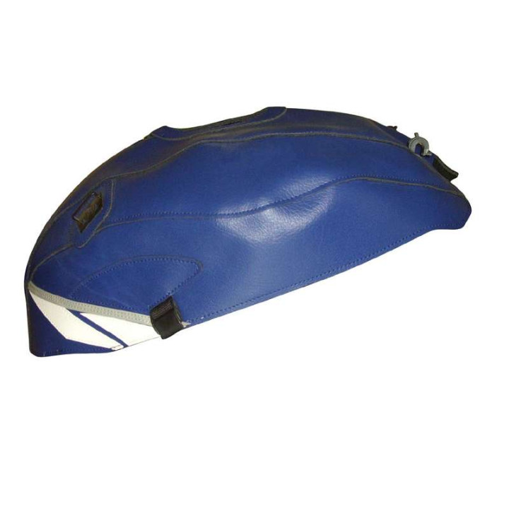 Bagster baltique/deco steel and white tank mat (1553A) Yamaha YZF-R6