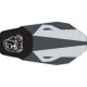 Housse de selle Bagster (2130E) Bleu Nuit/Gris Clair/Tete De Bulldog Grise Yamaha BT 1100 BULLDOG 04
