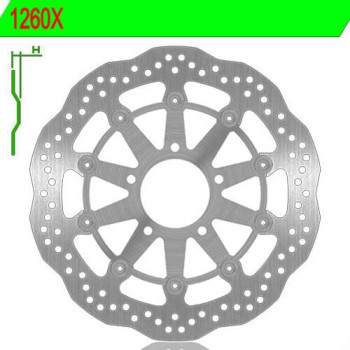 Front left brake disc NG 1260X TIGER 07-10