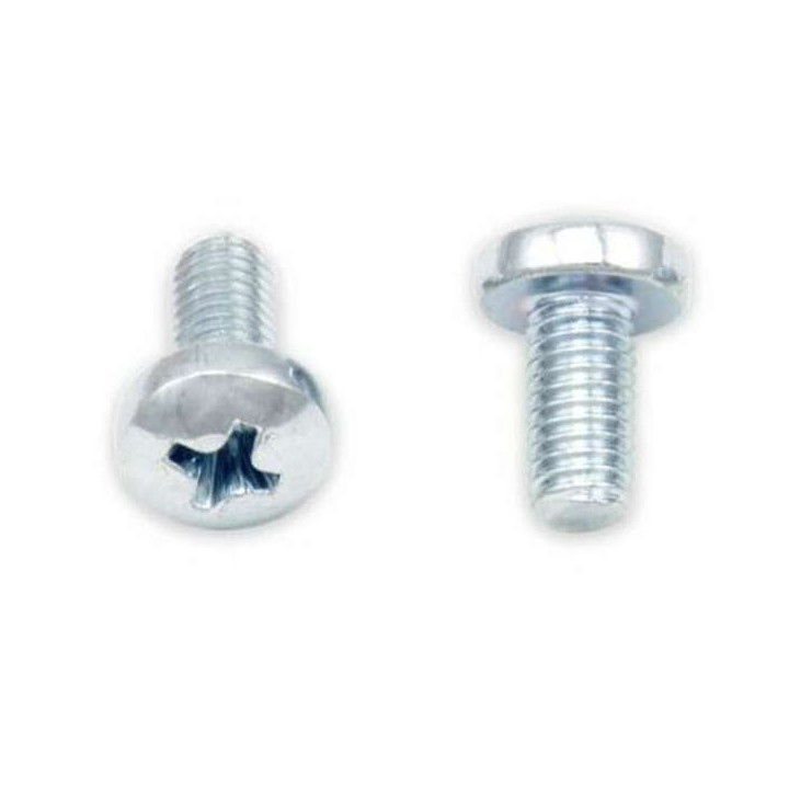 Vis tête bombée (x10) Bolt M5x0,8x10 empreinte Philips