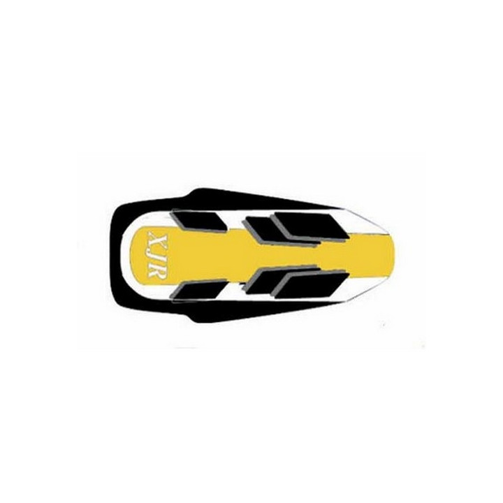 Saddle cover Bagster (2056M) Yellow/Black/Gris Clair/Letters Grises Claires Yamaha XJR1300/SP 01