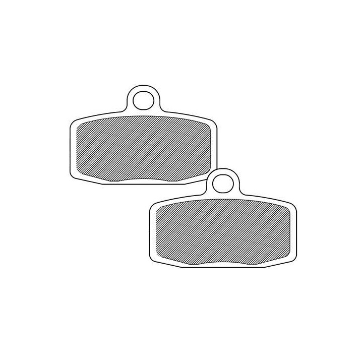 plaquettes de frein cross racing RENTHAL BP-117