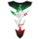 OneDesign SLIM ITALY motorcycle tank protector 22.1 x 14.4 cm