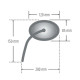 Motorcycle mirror HIGHSIDER FERRARA 2 CHROME