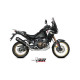 Silencieux homologué Mivv SPEED EDGE Inox noir (H.079.LRB) Honda CRF1100L Africa Twin