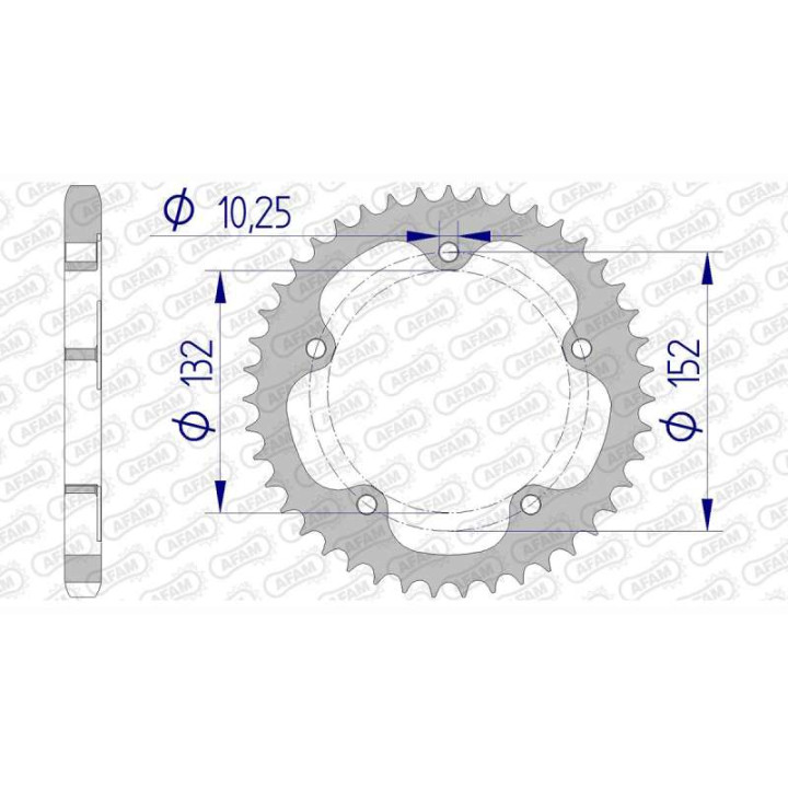 AFAM 42 teeth not 525 type 93836 MV (AGUSTA) F3 675