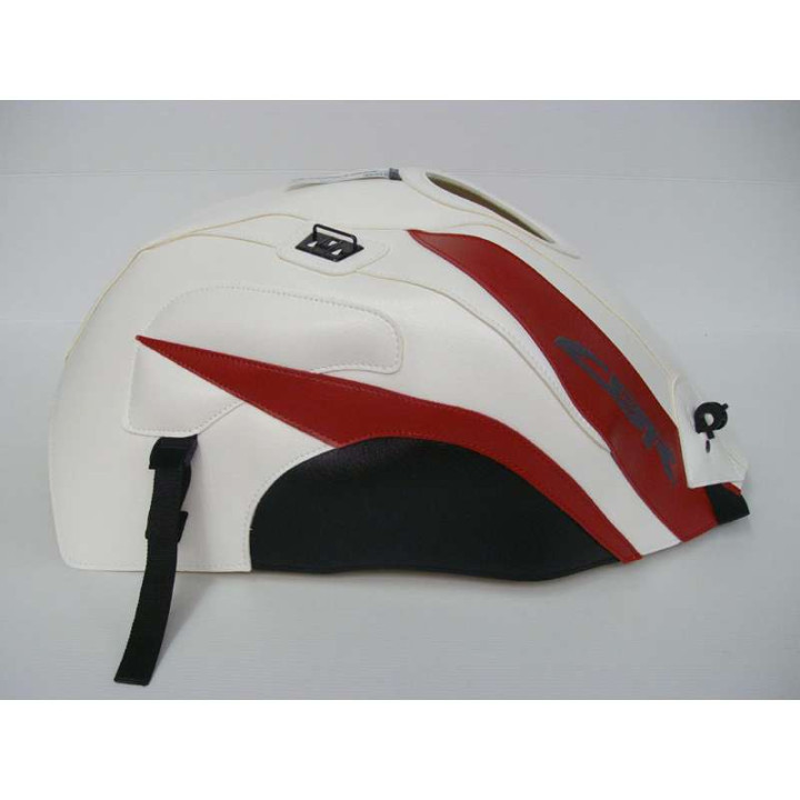 Bagster tank mat white/red tip (1548D) Honda CBR1000 RR Fireblade