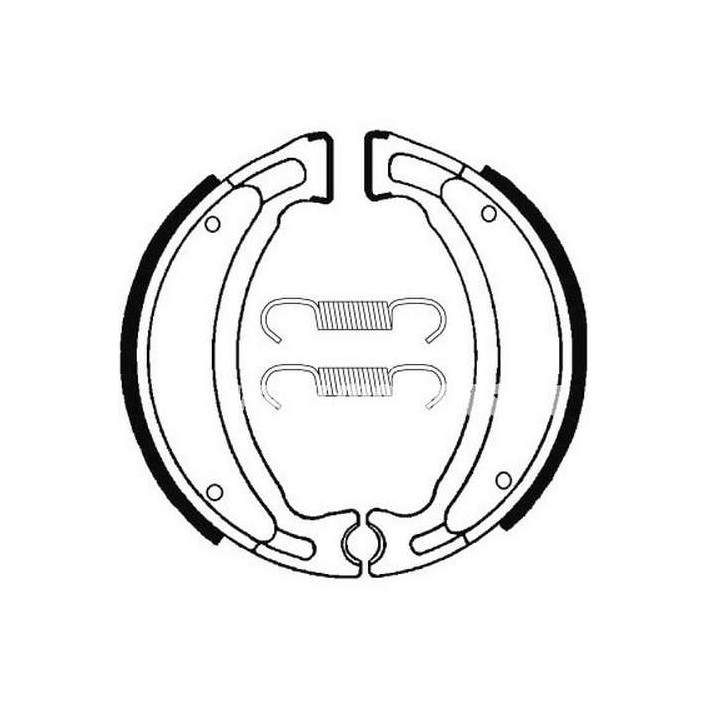 Organic brake jaws Tecnium BA203