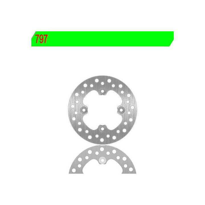 Front left brake disc NG 797 KX85 00-11