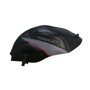 Tapis de réservoir Bagster noir/pointe acier et rouge (1499E) Suzuki GSX1000 R Tapis de réservoir Bagster noir/pointe acier et rouge (1499E) Suzuki GSX1000 R