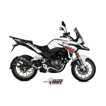 Silencieux homologué Mivv OVAL Carbone (E.006.L3C) Benelli TRK 251 Silencieux homologué Mivv OVAL Carbone (E.006.L3C) Benelli TRK 251